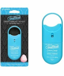 Doc Johnson Good Head TO-GO Deep Throat Flavored Oral Sex Numbing Spray | .33 Oz Deep Throat Spray & Gels 42 Doc Johnson Good Head TO-GO Deep Throat Flavored Oral Sex Numbing Spray | .33 Oz Deep Throat Spray & Gels