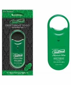 Doc Johnson Good Head TO-GO Deep Throat Flavored Oral Sex Numbing Spray | .33 Oz Deep Throat Spray & Gels 39 Doc Johnson Good Head TO-GO Deep Throat Flavored Oral Sex Numbing Spray | .33 Oz Deep Throat Spray & Gels