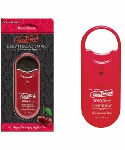 Doc Johnson Good Head TO-GO Deep Throat Flavored Oral Sex Numbing Spray | .33 Oz Deep Throat Spray & Gels 45 Doc Johnson Good Head TO-GO Deep Throat Flavored Oral Sex Numbing Spray | .33 Oz Deep Throat Spray & Gels