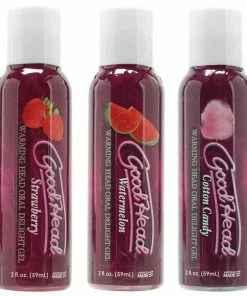 Good Head Warming Head Flavored Oral Sex Delight Gel By Doc Johnson | 3 Pack