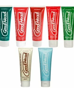 Doc Johnson GoodHead Oral Delight Flavored Oral Sex Gel | Blow Job Favor Enhancer Deep Throat Spray & Gels