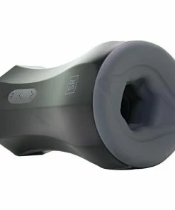 Optimale Handheld Silicone Twin Turbo Vibrating And Heating Male Masturbator By Sir Richard's Male Masturbators & Strokers