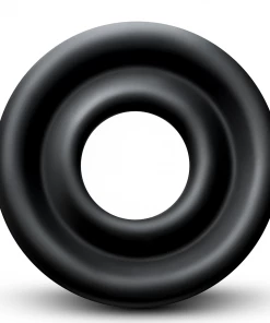 Blush Novelties High Performance Replacement Silicone Penis Pump Sleeve Doughnut Black