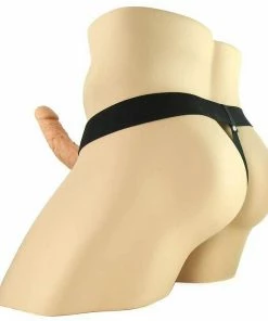 Fetish Fantasy Hollow Penis Extension Sleeve 7 Inch Tan Strap On Cock Sheath