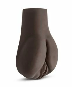 Hot Chocolate Doggy Style Deanna Black Vibrating Realistic Masturbator By Blush Novelties