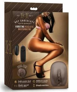 Vibrating Pocket Pussy Toys Hot Chocolate Erin The Enchantress Black Vibrating Realistic Vagina Masturbator By Blush Novelties 11 Vibrating Pocket Pussy Toys Hot Chocolate Erin The Enchantress Black Vibrating Realistic Vagina Masturbator By Blush Novelties