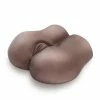 Vibrating Pocket Pussy Toys Hot Chocolate Fuck Me Deep Black Life Size Masturbator By Blush Novelties