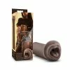 Male Masturbators & Strokers Hot Chocolate Naughty Nicole Black Oral Masturbator By Blush Novelties