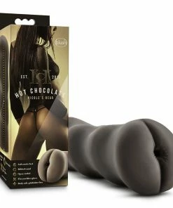 Hot Chocolate Nicole's Rear Black Anal Masturbator By Blush Novelties