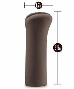 Male Masturbators & Strokers Hot Chocolate Pocket Pussy Nicoles Kitty Black Male Masturbator By Blush Novelties