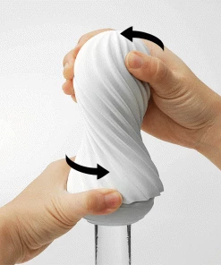 Tenga Flex | Spinning And Flexible Stroker Black/White Male Masturbators & Strokers 24 Tenga Flex | Spinning And Flexible Stroker Black/White Male Masturbators & Strokers