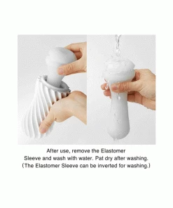 Tenga Flex | Spinning And Flexible Stroker Black/White Male Masturbators & Strokers 28 Tenga Flex | Spinning And Flexible Stroker Black/White Male Masturbators & Strokers