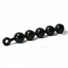 Master Series Anal Sex Toys Huge Black Anal Beads With Safety Loop | Massive 67 Mm Balls 1 Master Series Anal Sex Toys Huge Black Anal Beads With Safety Loop | Massive 67 Mm Balls