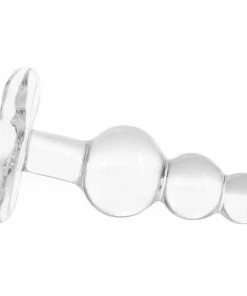 Icicles No. 47 Clear Glass Anal Plug For Men By Pipedream Products Anal Sex Toys
