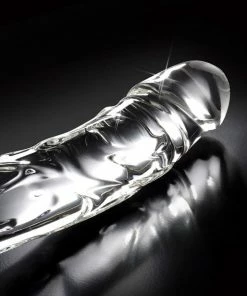 Icicles No. 62 Clear Glass 6.5 Inch Dildo By Pipedream Products Anal Sex Toys