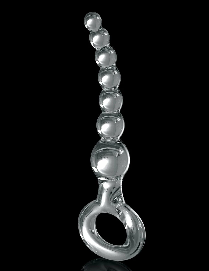 Pipedream Products Icicles No. 67 Clear Glass Anal Beads For Men By Pipedream Anal Sex Toys 5 Pipedream Products Icicles No. 67 Clear Glass Anal Beads For Men By Pipedream Anal Sex Toys