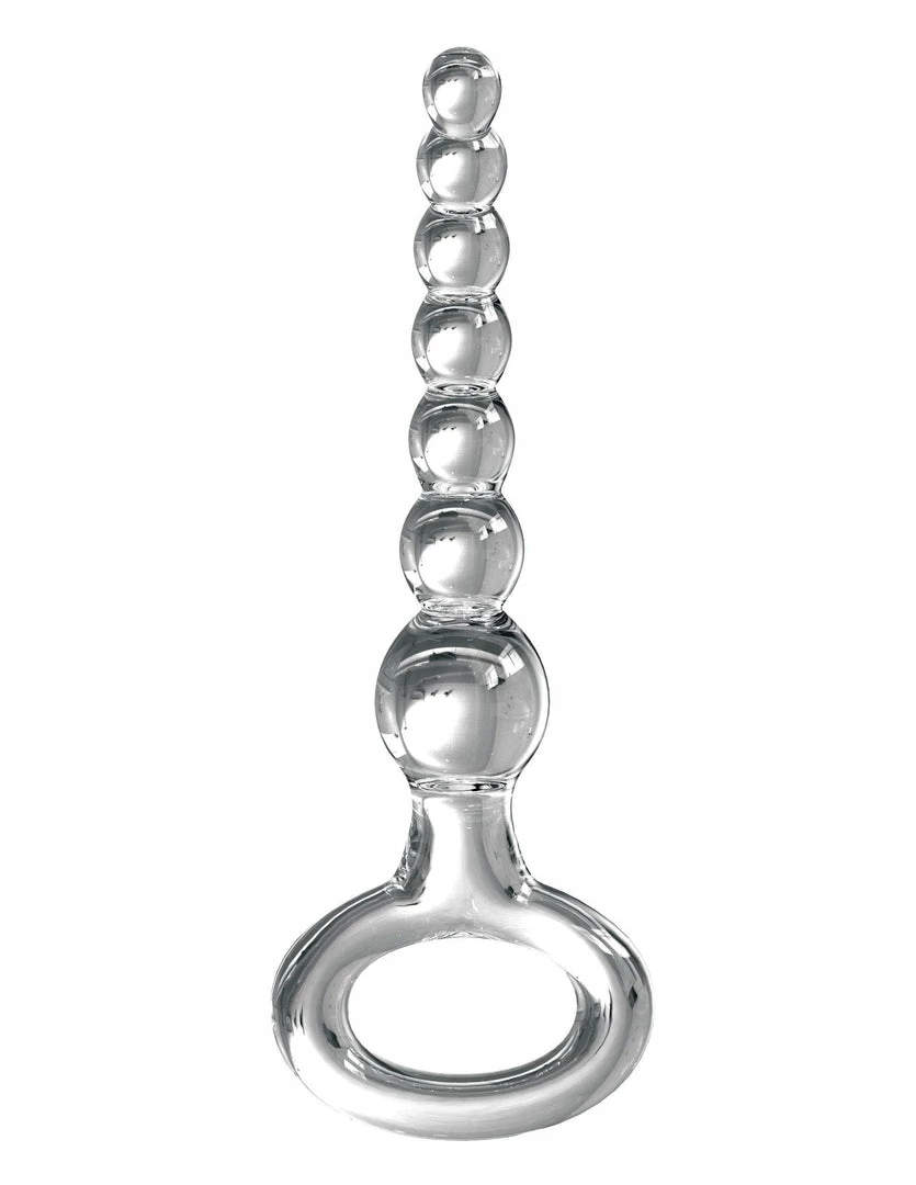 Pipedream Products Icicles No. 67 Clear Glass Anal Beads For Men By Pipedream Anal Sex Toys 4 Pipedream Products Icicles No. 67 Clear Glass Anal Beads For Men By Pipedream Anal Sex Toys