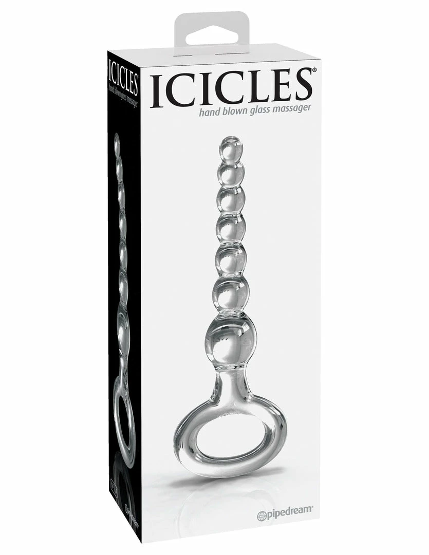 Pipedream Products Icicles No. 67 Clear Glass Anal Beads For Men By Pipedream Anal Sex Toys 7 Pipedream Products Icicles No. 67 Clear Glass Anal Beads For Men By Pipedream Anal Sex Toys