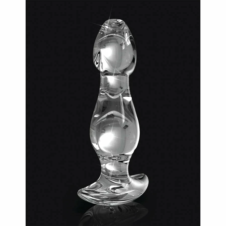 Icicles No. 72 Clear Glass Anal Plug For Men By Pipedream Products 6 Icicles No. 72 Clear Glass Anal Plug For Men By Pipedream Products