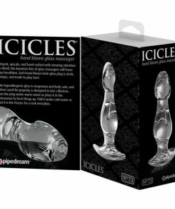 Icicles No. 72 Clear Glass Anal Plug For Men By Pipedream Products 9 Icicles No. 72 Clear Glass Anal Plug For Men By Pipedream Products