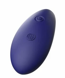 Pipedream Products Icicles No. 83 Vibrating Blue Glass Anal Probe By Pipedream