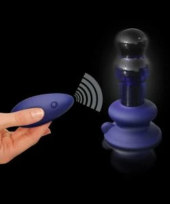 Pipedream Products Icicles No. 83 Vibrating Blue Glass Anal Probe By Pipedream