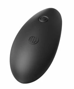 Pipedream Products Prostate Massagers Icicles No. 84 Black Vibrating Glass Prostate Massager By Pipedream