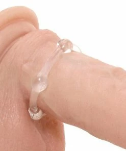 Cal Exotics Island Penis Rings Clear Stamina Building Cock Ring 3 Pack Cock Rings