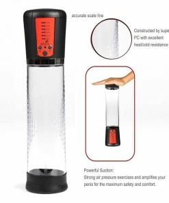 Maia Men Sex Toys Jackson USB Rechargeable Silicone Penis Vacuum Pump By Maia Sex Toys