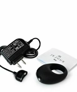 Je Joue Mio Cock Ring | Multi-Speed Vibrating Couples C-Ring Black/Purple Cock Rings