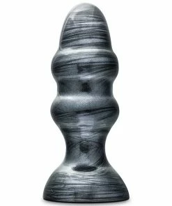 Jet Stealth Carbon Metallic Black Anal Plug For Men By Blush Novelties