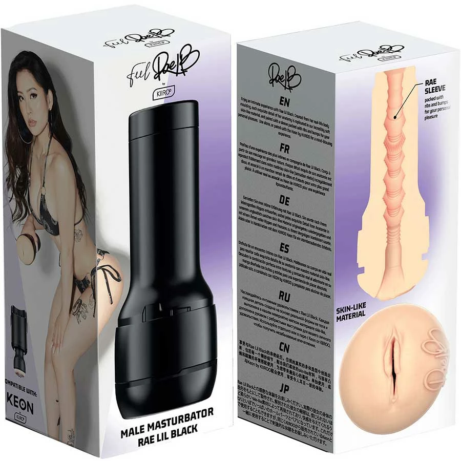 Male Masturbators & Strokers Kiiroo Feel Rae Lil Black Interactive Pussy Masturbator 10 Male Masturbators & Strokers Kiiroo Feel Rae Lil Black Interactive Pussy Masturbator