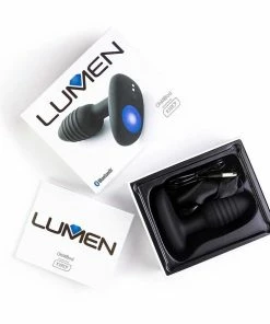 Anal Sex Toys Kiiroo Ohmibod Lumen Rechargeable Silicone Vibrating Butt Plug