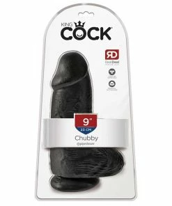 Pipedream Products King Cock Chubby 9 Inch Dildo | Massive Suction Cup Dildo For Anal Anal Sex Toys