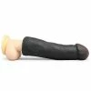 LeBrawn 9 Inch XL Realistic Black Cock Penis Extension Sleeve By SexFlesh Sheaths & Sleeves