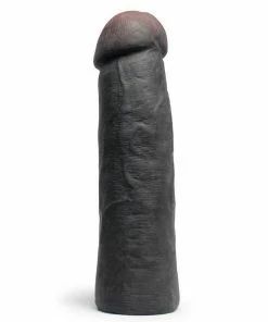 LeBrawn 9 Inch XL Realistic Black Cock Penis Extension Sleeve By SexFlesh Sheaths & Sleeves