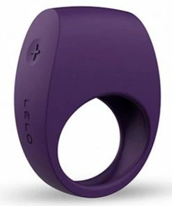 Cock Rings Lelo Tor 2 Vibrating Cock Ring | Multi-Speed Vibrating Couples C-Ring Black/Purple