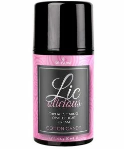 Sensuva Lic-O-Licious Throat Coating Flavored Oral Sex Cream 1.7 Oz Deep Throat Spray & Gels