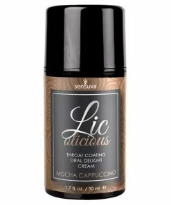 Sensuva Lic-O-Licious Throat Coating Flavored Oral Sex Cream 1.7 Oz Deep Throat Spray & Gels