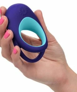 Link Up Alpha Dual Ring Vibrating Cock Ring By Cal Exotics