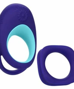 Link Up Alpha Dual Ring Vibrating Cock Ring By Cal Exotics
