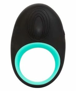 Cal Exotics Link Up Pinnacle Silicone Vibrating Cock Ring | Rechargeable 10 Speed Gyrating Couples Toy Cock Rings