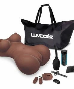 Electric Eel Inc LuvDollz Life Size Sex Doll | Remote Control F Buddy Dark Skin Male Masturbators & Strokers
