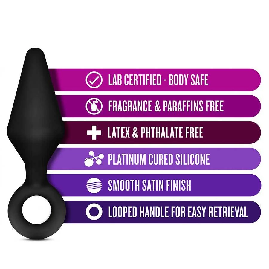 Anal Sex Toys Luxe Night Rimmer Beginner Butt Plug Kit By Blush Novelties 5 Anal Sex Toys Luxe Night Rimmer Beginner Butt Plug Kit By Blush Novelties