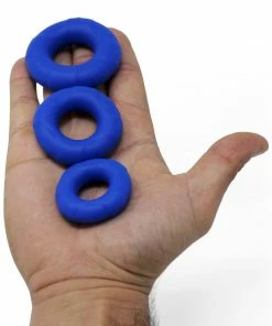 Lynk Pleasure Products Lynk Pleasure Loop XL Silicone Cock Ring Kit And Ball Stretching Set For Men Cock Rings