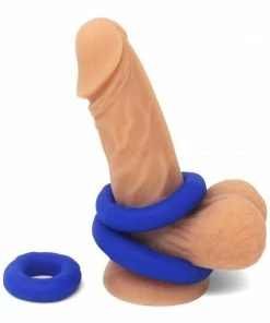 Lynk Pleasure Products Lynk Pleasure Loop XL Silicone Cock Ring Kit And Ball Stretching Set For Men Cock Rings