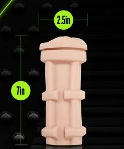 Male Masturbators & Strokers M For Men Self Lubricating Soft And Pleasure Ridge Pussy Vanilla By Blush Novelties