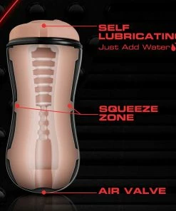 M For Men Self Lubricating Soft And Wet Ribbed/Orbed Pussy Vanilla By Blush Novelties Male Masturbators & Strokers 10 M For Men Self Lubricating Soft And Wet Ribbed/Orbed Pussy Vanilla By Blush Novelties Male Masturbators & Strokers