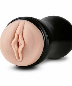 M For Men Self Lubricating Soft And Wet Ribbed/Orbed Pussy Vanilla By Blush Novelties Male Masturbators & Strokers