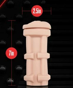 M For Men Self Lubricating Soft And Wet Ribbed/Orbed Pussy Vanilla By Blush Novelties Male Masturbators & Strokers 11 M For Men Self Lubricating Soft And Wet Ribbed/Orbed Pussy Vanilla By Blush Novelties Male Masturbators & Strokers